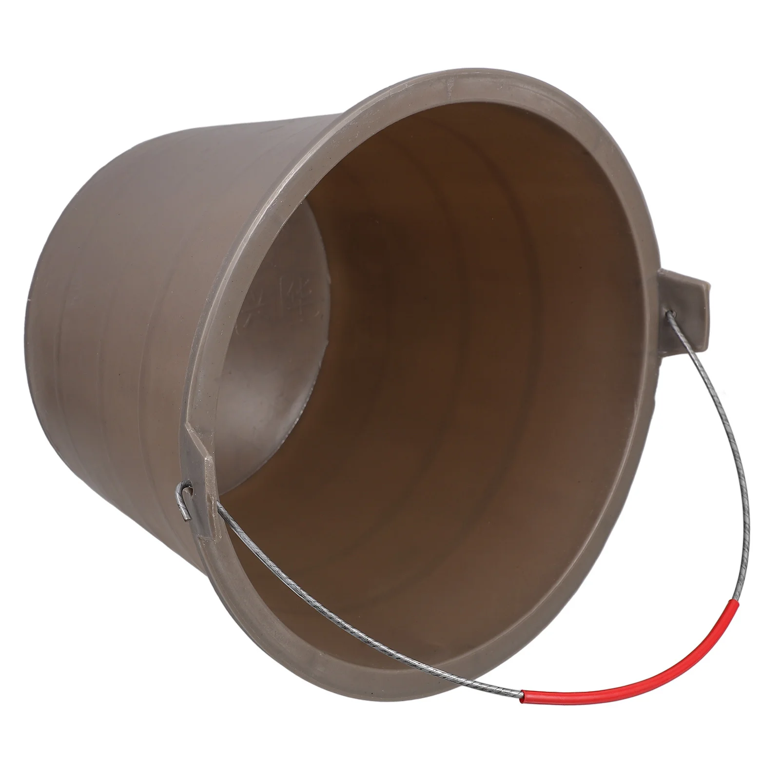 

Thick Plastic Concrete Bucket Portable Cement Sand Bucket Reinforced Handle Construction Site Convenient Portable Sand Bucket,