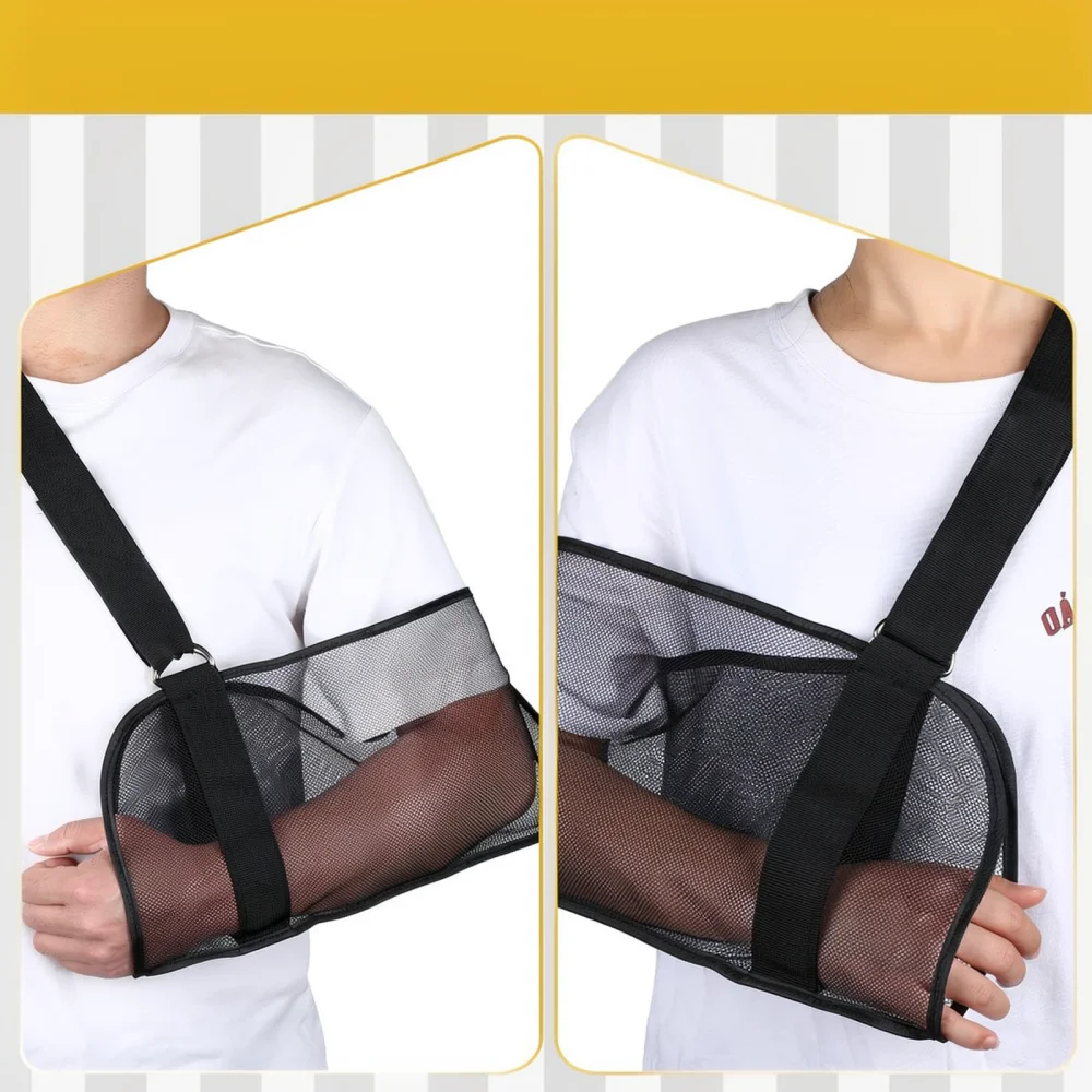 Arm Sling Support For Shoulder Immobilizer Wrist Fracture Dislocation Rehabilitation Breathable Orthopedic Brace Guard