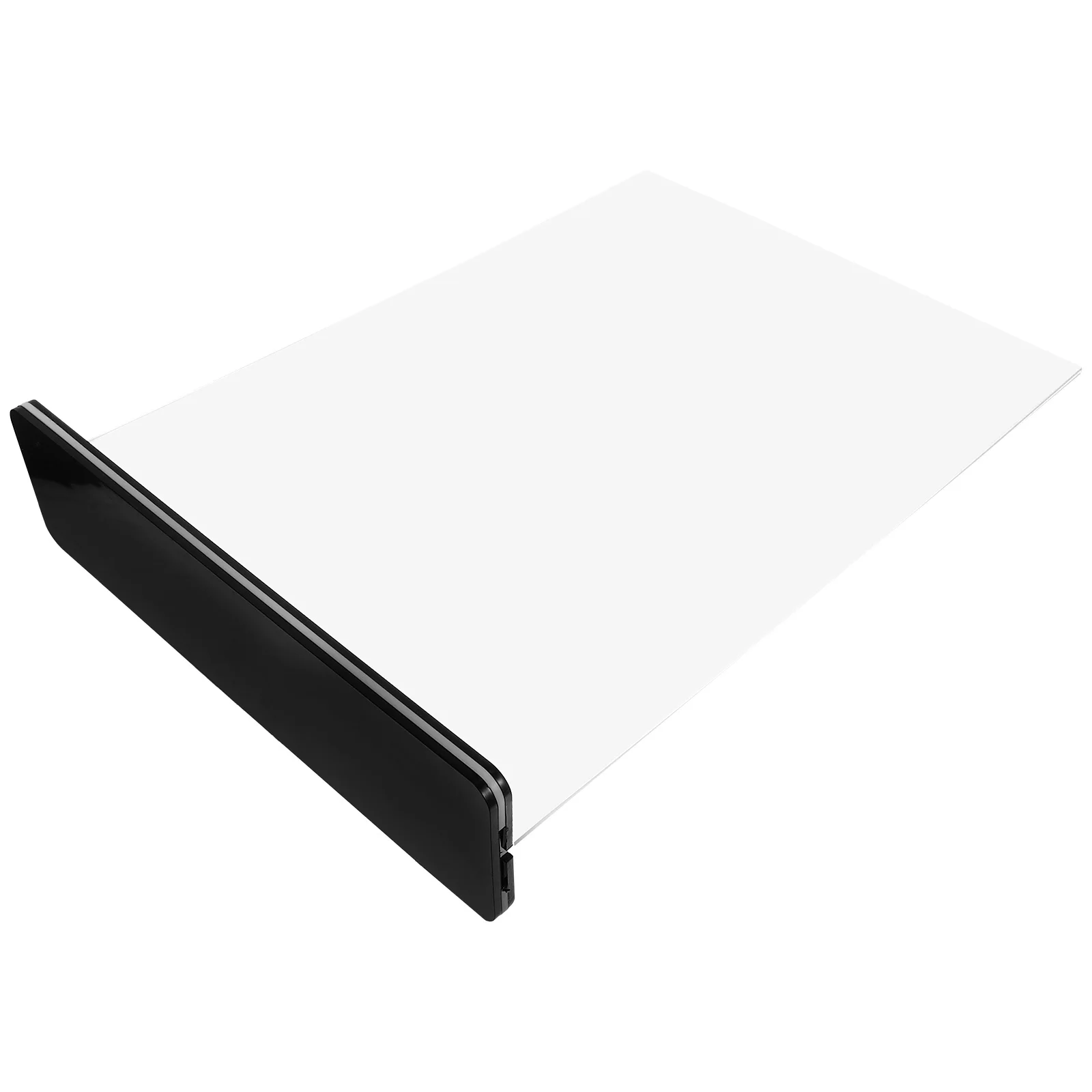 

Desktop Stand Acrylic Display Board Clear Poster Holder Bracket Transparent Sign Menu