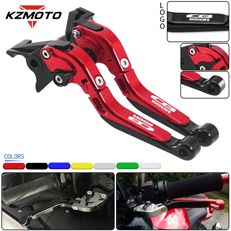 

2025 cb650r cb650f CNC Adjustable Folding Extendable Brake Clutch Lever For CB650F CB650R Motorcycle Accessories Handles Levers