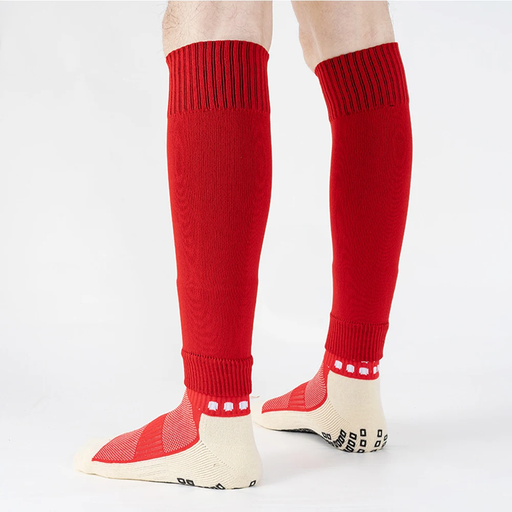4 Stück rutschfeste Silikon-Sportsocken, Beinschützer für Herren und Damen, Basketball- und Fahrrad-Schutzverband mit Kordelzug, Balltasche – Detail 21