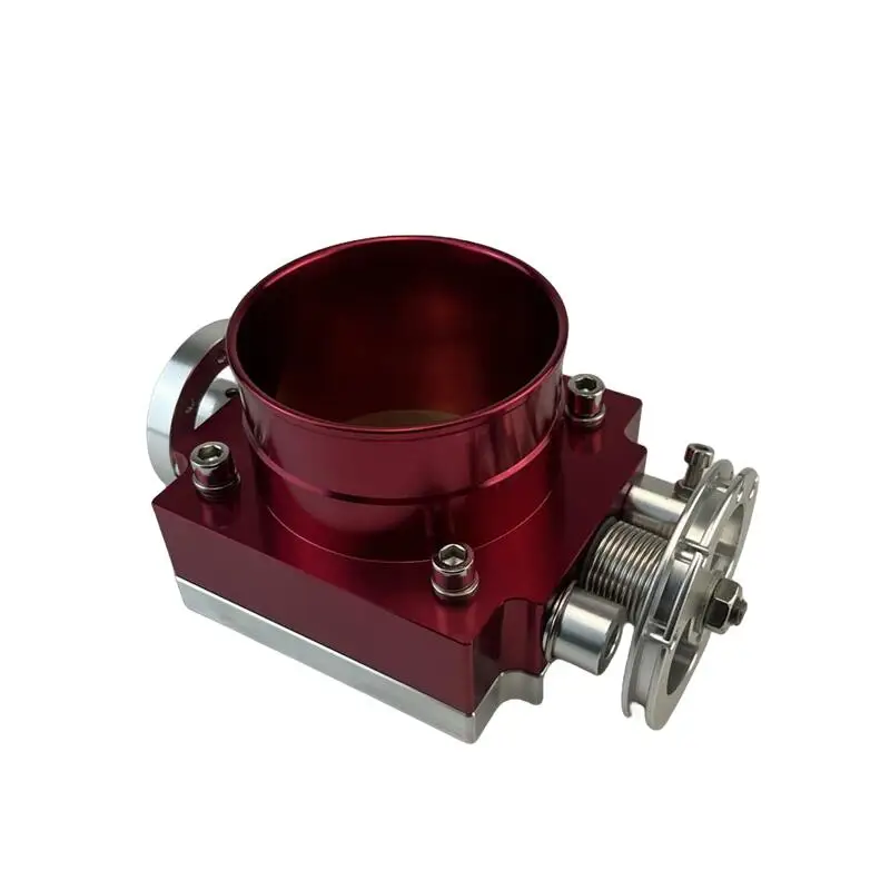 Numerical control machining 80mm engine throttle body custom parts manufacturing