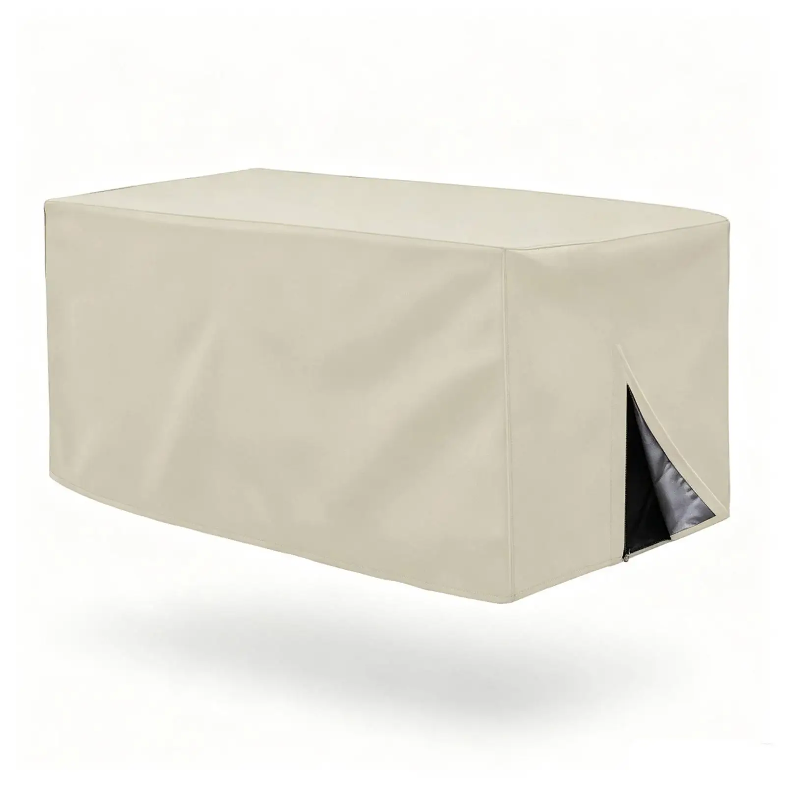 Rectangular Cart Cover for Camping Wagon 210D Oxford Cloth Dust and Sun Shield with Protective Inner Lining for Gear
