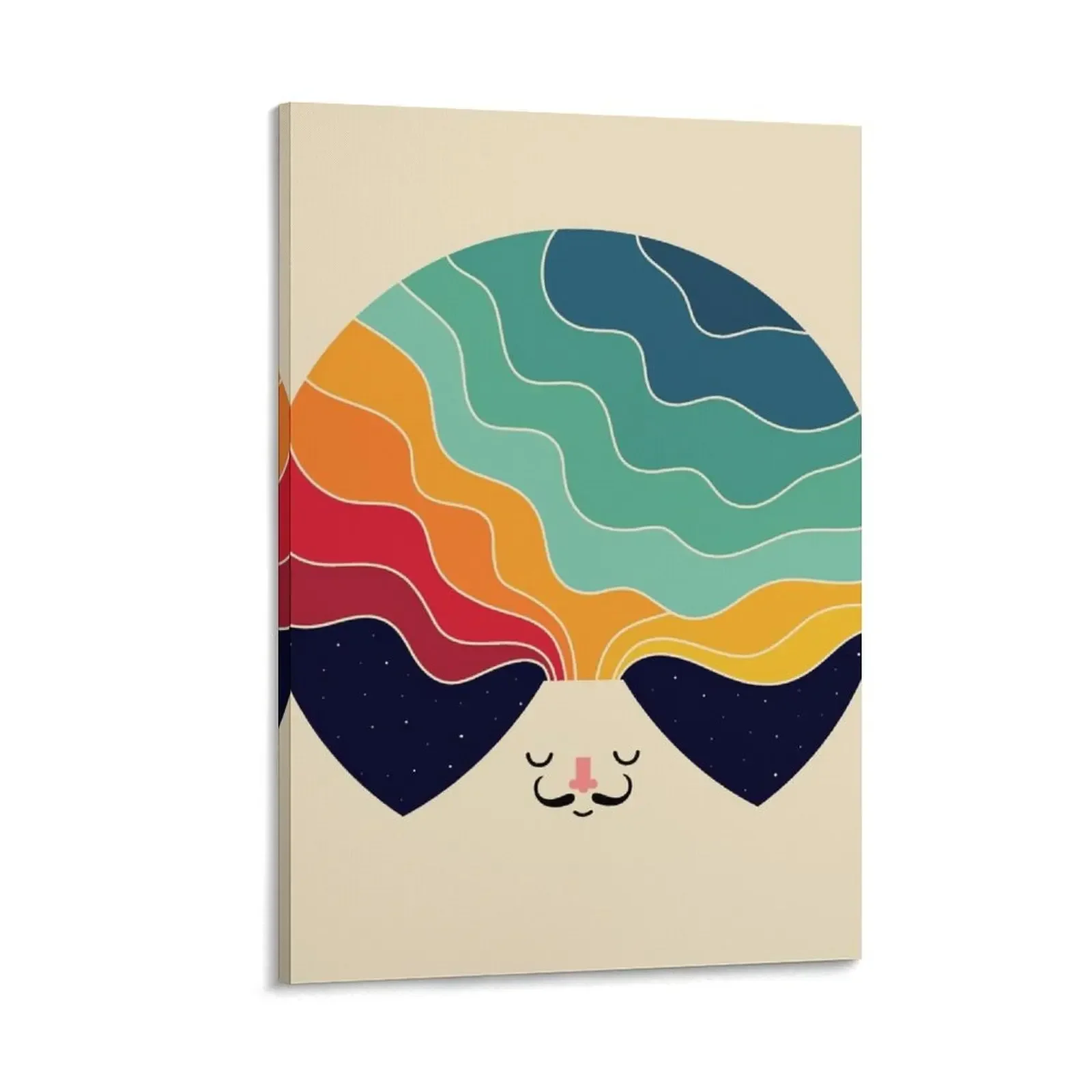 

Keep Think Creative Canvas Painting anime poster canvas wall decoration Decoration