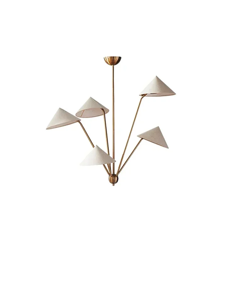 2025 Wabi Sabi Pendant Lights Japan Cloth Chandeliers Living Room Homestay Hanging Lamps For Room Decor Kitchen Island Lustre Fi