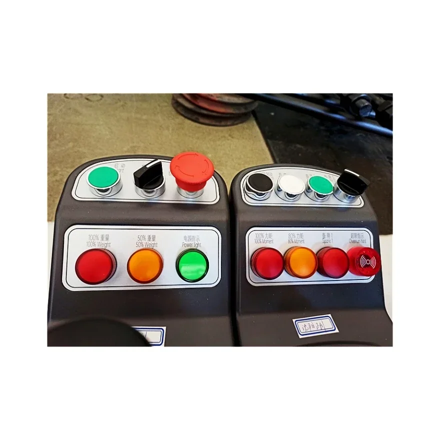Tower Crane Controller Joystick Control Lever Operator Chair Operator Cabin