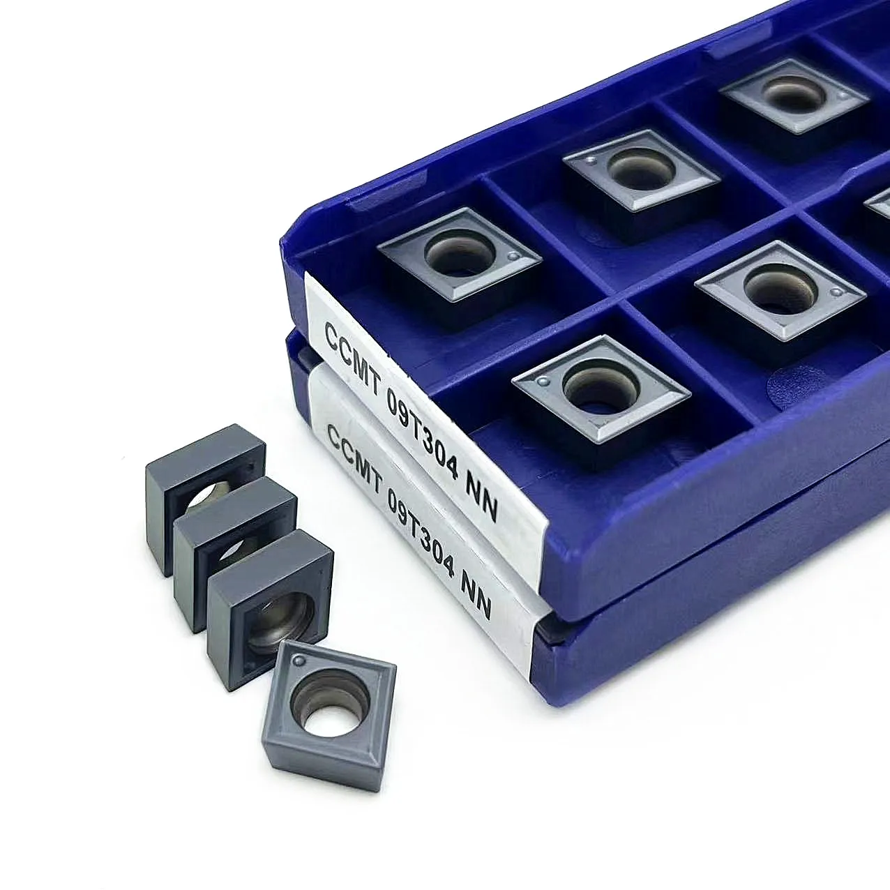 CCMT09T304 NN LT10 CNC-Máquina Herramienta de torneado interno, herramienta de torneado de carburo, herramienta de torno de fresado, CCMT09T304 NN LT10, 10 piezas