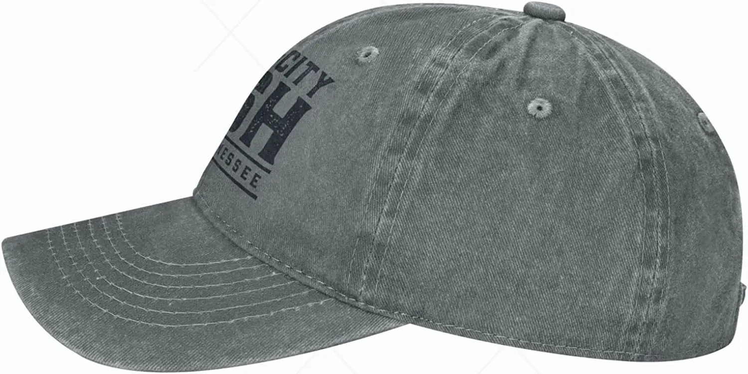 Cappello da Baseball Casual regolabile Unisex della città di musica di houston per uomo donna Denim di poliestere adulto quattro stagioni Casual