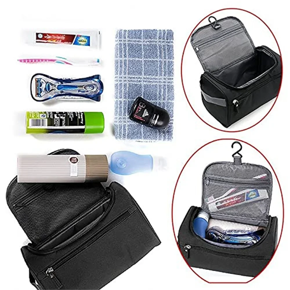 Man Women Waterproof Makeup Bag Cosmetic Bag Beauty Case Make Up Organizer Toiletry Bag Kits Storage Travel Wash Pouch image 3