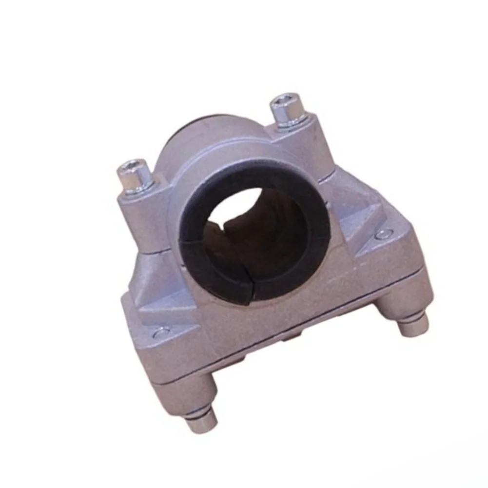 Rubber Sleeve Brush Handle Holder Compatible with 26MM and 28MM Pipes Side Mount Trimmer Bracket for Lawn Mower