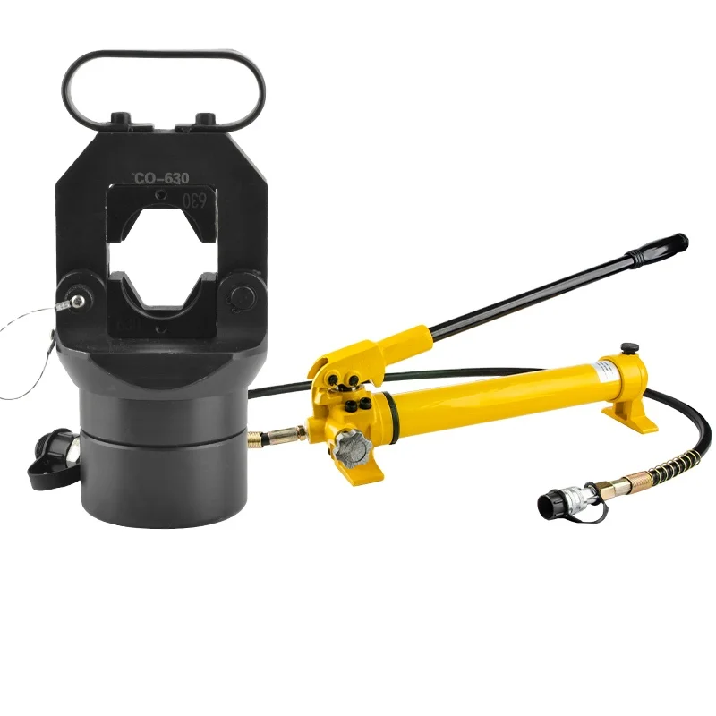 FYQ-630 Hydraulic Cable Cutter 150-630mm with Split Crimping Pliers Cable Crimping Tool for Accessories And End Receptacles