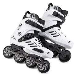 Size 35-46 Professional Roller Skates Adult Shoes Patines 4 Wheels Slalom Speed Free Inline Skating Racing Sneakers Beginners