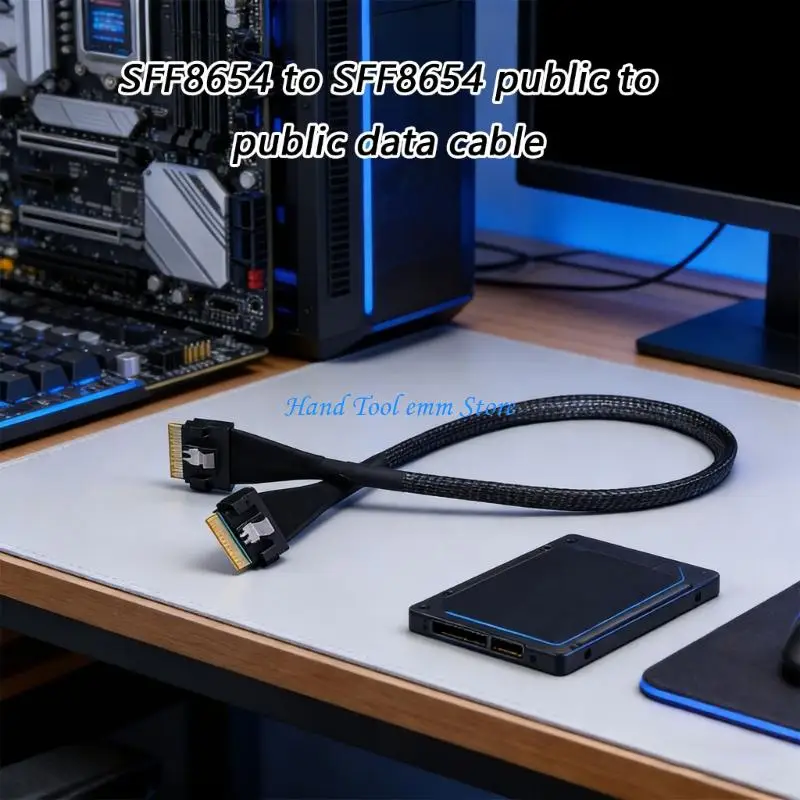 

H37F High Quality SFF8654 Cable Cord Ensures Stable PCIe4.0 Transmission
