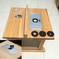 Multifunctional Trimming Machine with Rings Plate Woodworking Trimming Machine Flip Panel Workbench Engraving Machine Tools
