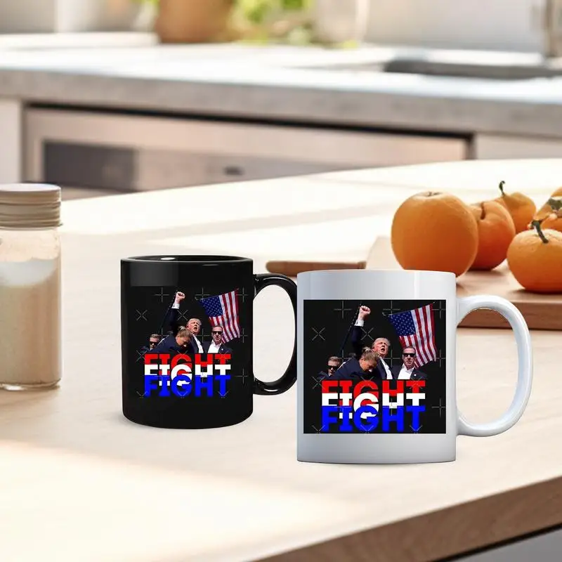 President Assassination Cup 11oz President Shot Attempt Ceramic Tea Cup President Coffee Mug Makes Me Stronger 2024 Vote