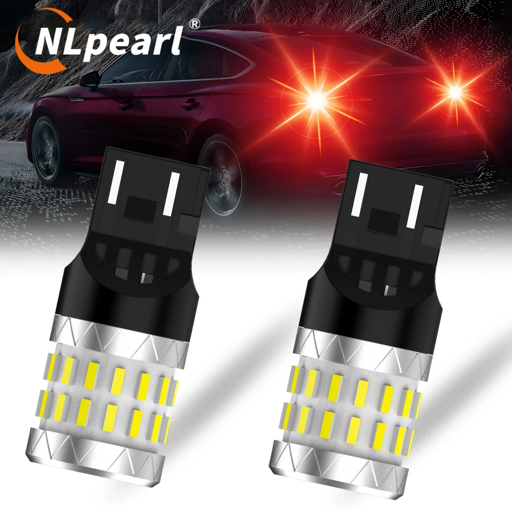 NLpearl 2Pcs T20 7443 LED Bulb Canbus 7440 W21W 7443 W21/5W Led Backup Reverse Lamps DRL Turn Signal Lamp Auto Lights Bulb 12V