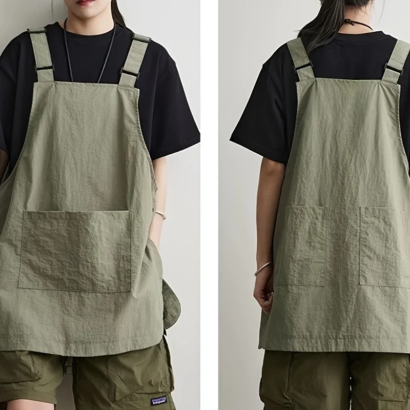 2026 new Waterproof Outdoor Barber, Coffee Shop, Catering Workwear Apron, Unisex Household Kitchen Workwear view 5