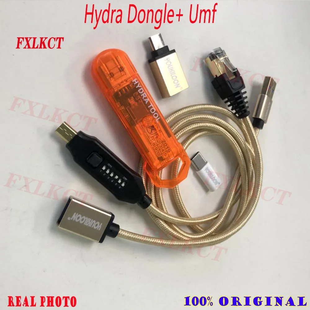 

Hydra USB Dongle is the Key for All HYDRA Tool, Softwares + UMF All Boot Cable Set, Easy Switch, Newest