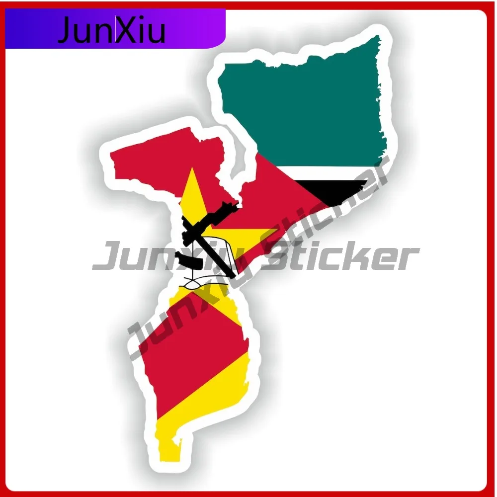 

Mozambique Shape Of The National Emblem Map Flag Sticker Rv Motorhomes Motorcycle Accessories Sticker And Decals Outdoor Custom