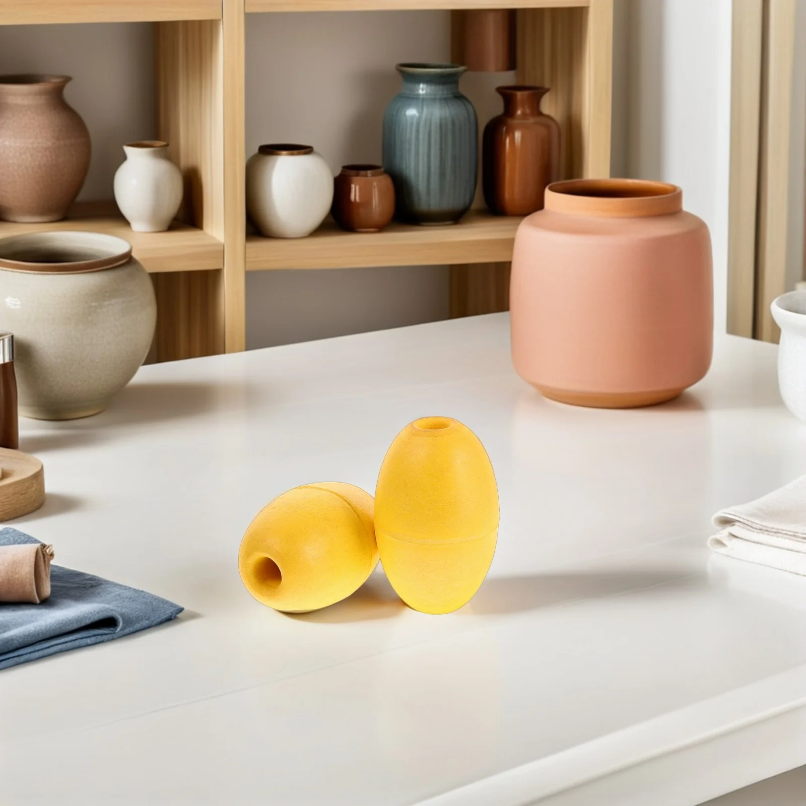 6 قطعة كاياك تعويم البحرية مرساة حبل تعويم العوامة الكرة ل قارب رباط استقرار الصيد ماركر العوامات المياه البيضاوي يطفو دائم #4