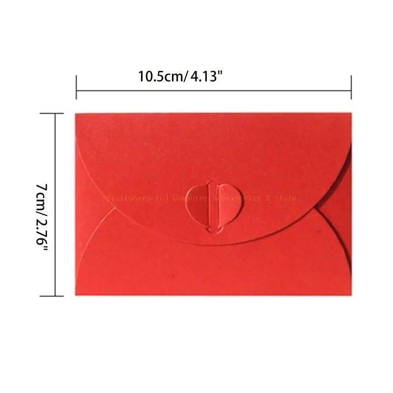 20PCS Small Envelopes Solid Color Envelopes Glitter Envelopes for Wedding Party