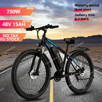 Electric Bicycle DUOTTS C29 PRO 750W Motor 48V30AH Dual Battery City Electric Bike Aldult 29-inch Tire Aluminum Alloy Fram Ebike