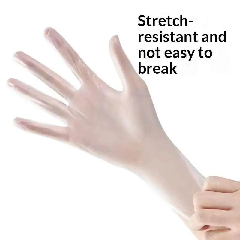 100/200Pcs Disposable PVC Gloves With Powder Free Design And Reliable Quality Perfect For Kitchen Cooking Cleaning Food Handlin