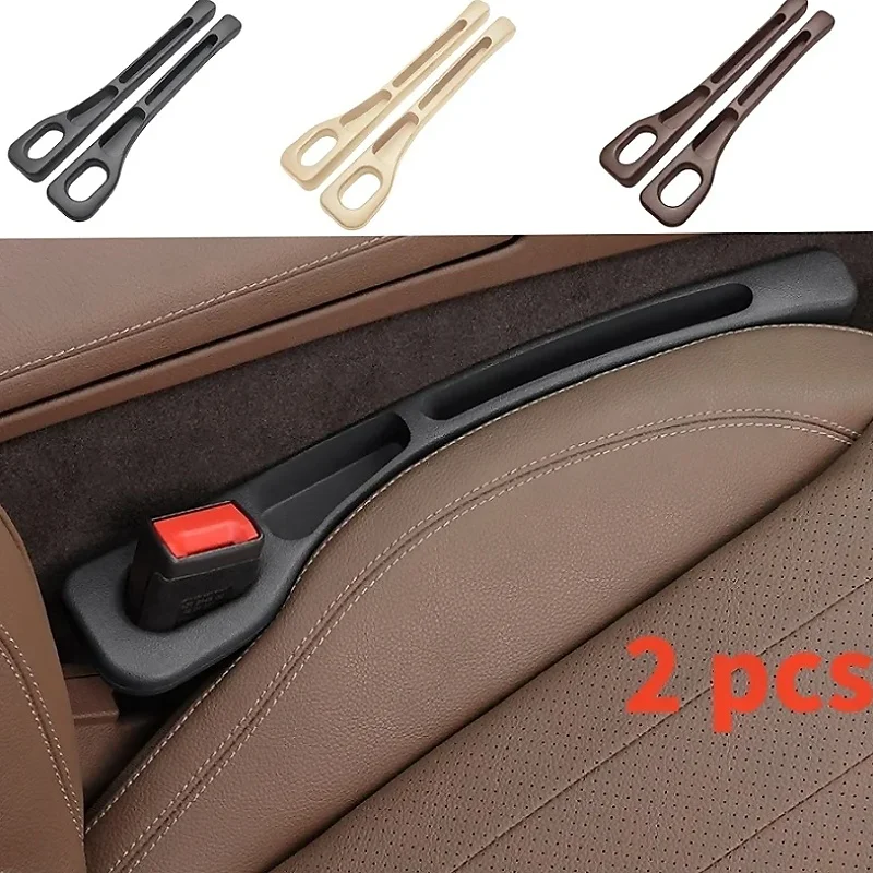 Car Seat Gap Stopper Seat Gap Plug Car Seat Gap Organizer 2 Pack For SUV Sedan Hatchback Wagon MPV