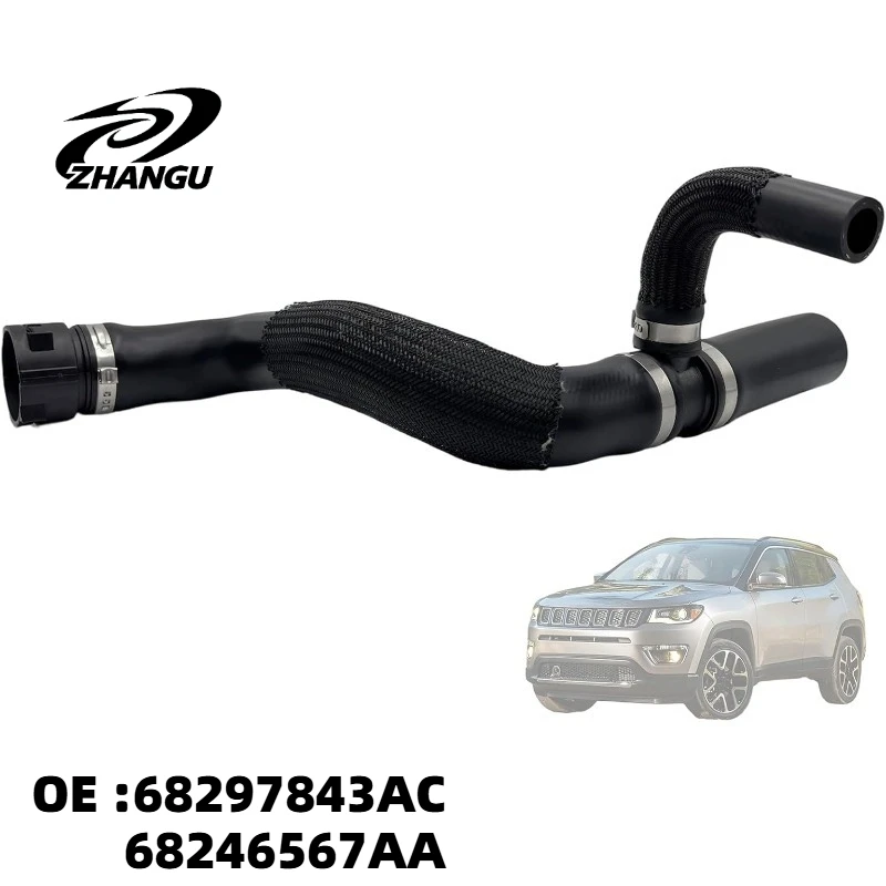 Auto Parts RADIATOR INLET HOSE FOR JEEP COMPASS for Fiat Cooler Hose Auto Parts OE 68297843AC 68246567AA