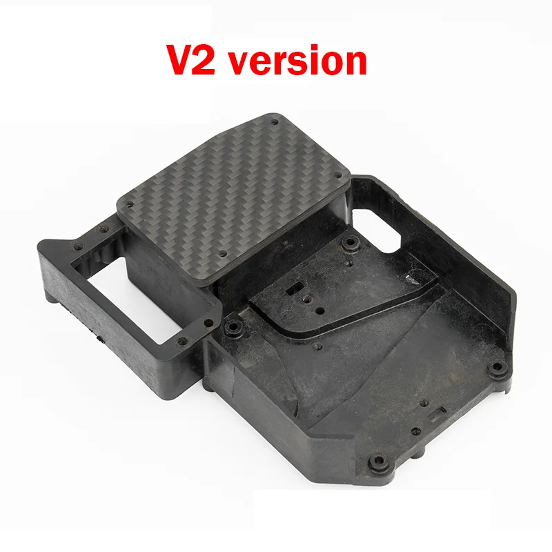 Para 1/7 arrma felonia infração limitada v1 v2 conjunto de módulo eletrônico de fibra carbono capa carro caminhão peças atualização ar 320599
