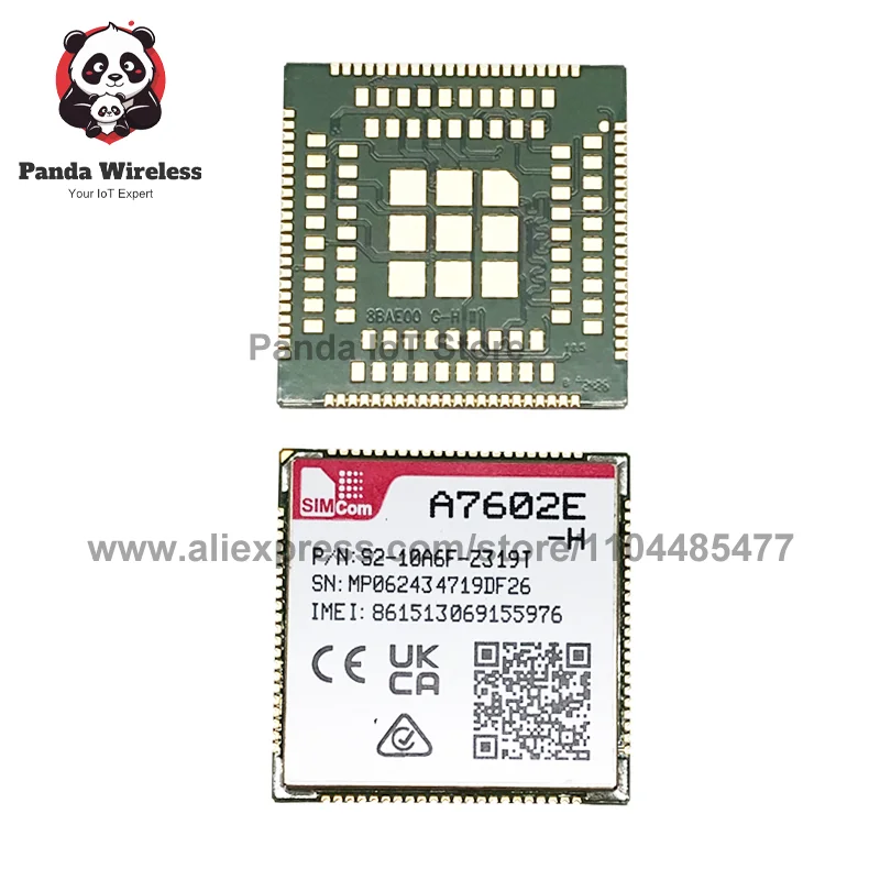 

SIMCOM A7602E-H TABE LTE Cat 4 модуль поддерживает GPS SMT LTE-TDD/LTE-FDD/HSPA+/GSM/GPRS/EDGE B1/B2/B3/B4/B5/B7/B8/B20/B28/B66