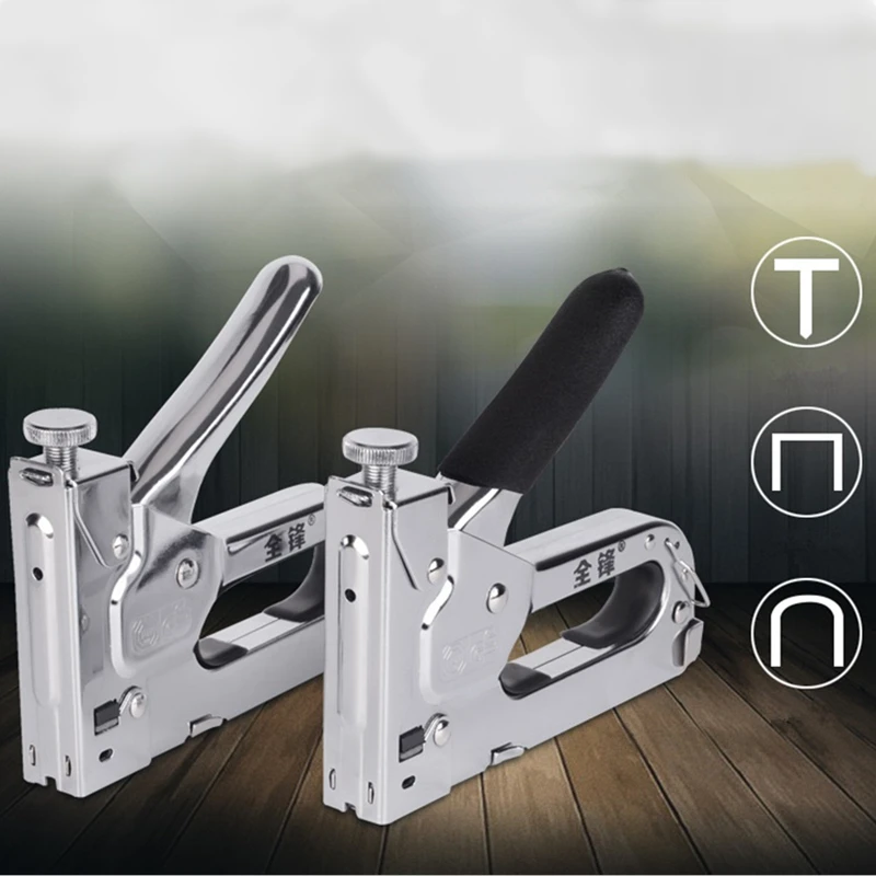 3 In 1 Hand Nail Gun Multi-Werkzeug Heftklammern Große Möbel Hefter Holz Tür Polster Framing Tisch Niet Hause dekoration Werkzeug