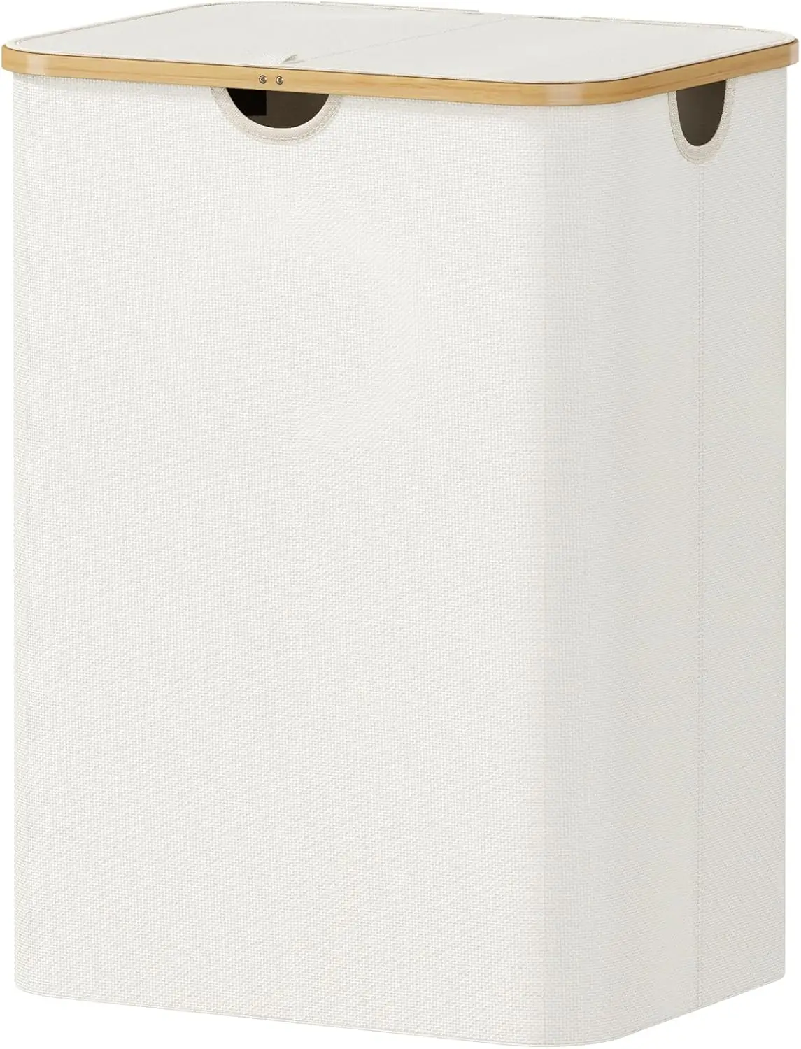 

Складная корзина для белья объемом 150 л с крышкой, бамбуковыми ручками и съемной сумкой для спальни, ванной комнаты, общежития