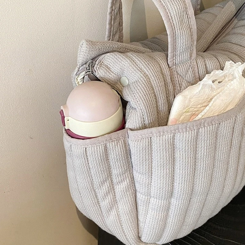 Bolsa mão portátil para armazenamento mãe, para carrinhos, bolsa viagem para transporte mão