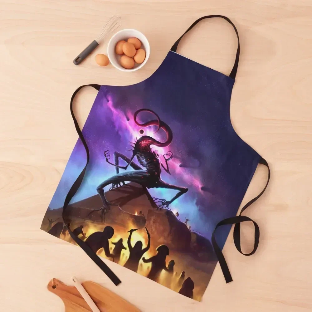 Masks of Nyarlathotep, Book 2 Cover by Sam Lamont Apron Customizable Household Items Kitchen useful gadgets for home Apron