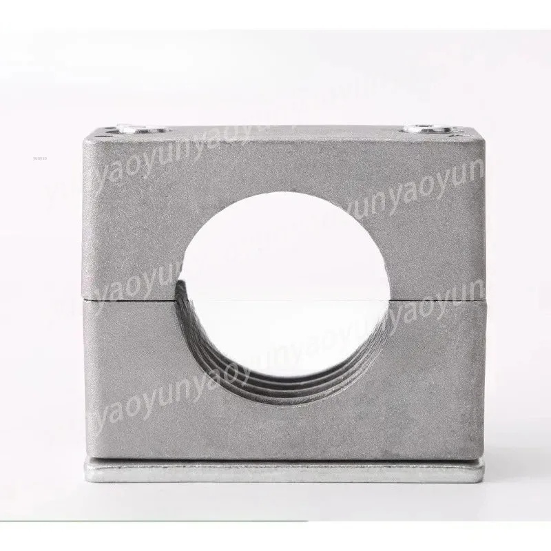 

4pcs Aluminium Pipe Clip Light Duty High Temperature Resistance Tube Clamp for Hydraulic Hose Marine/Plastic Pipes Cables