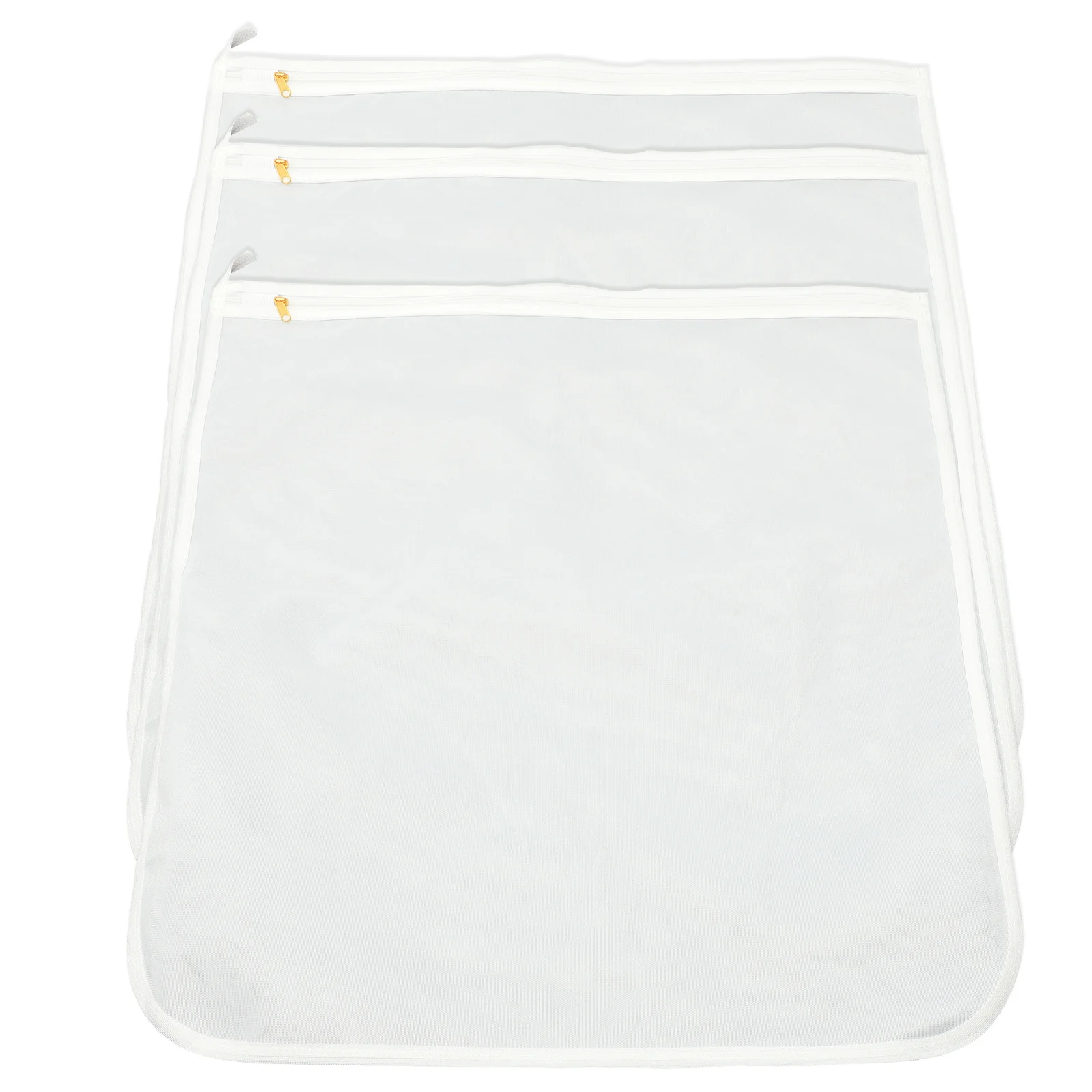 

3Pcs Mesh Laundry Bag Large Reusable Washing Bags for Clothes Underwear Bra Stockings Safe Washing Travel Storage Pouch Home