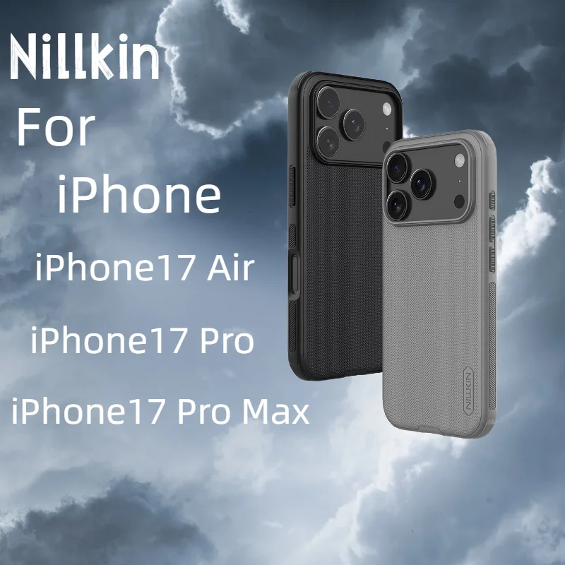 

Чехол Nillkin для iPhone 17 Pro Max 17 Air 17Pro с матовым щитком Pro, противоударный чехол для телефона с защитой от царапин и ПК + ТПУ