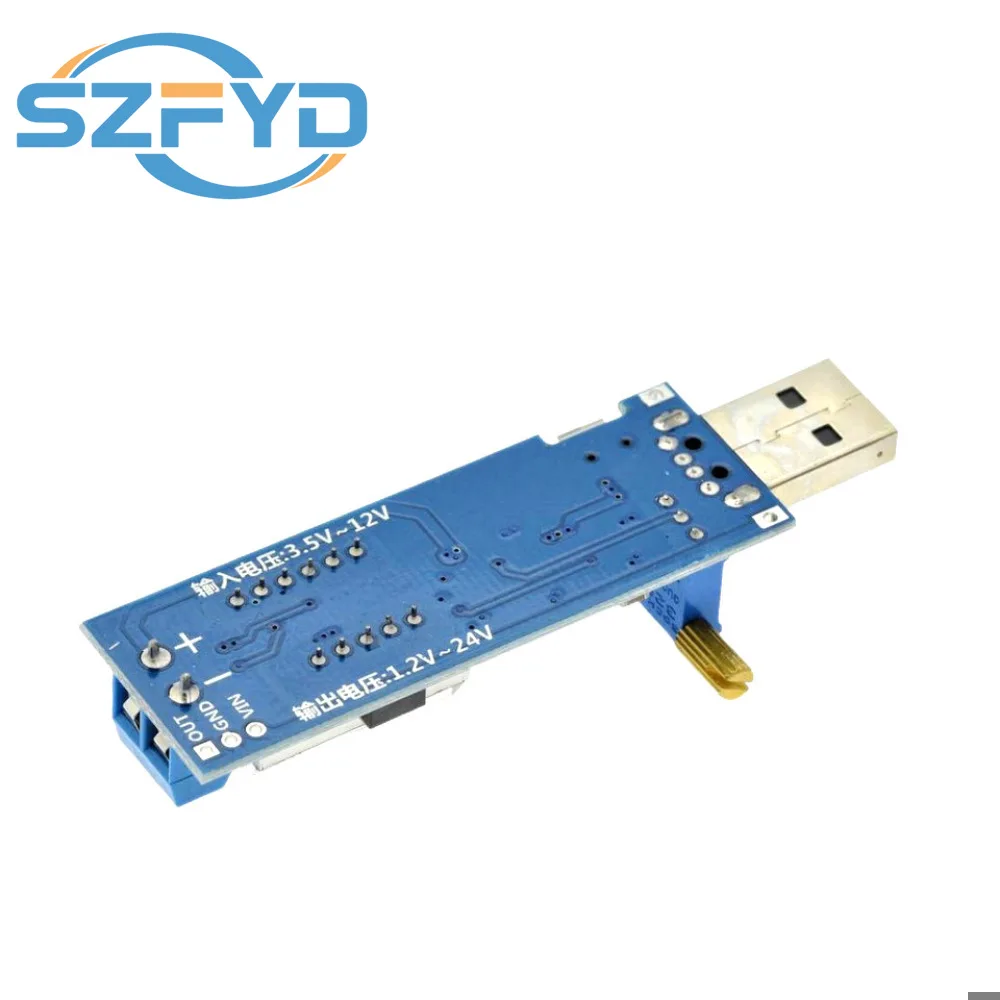 Convertidor DC-DC USB 1,2V-24V ajustable entrada 5V - imagen 2