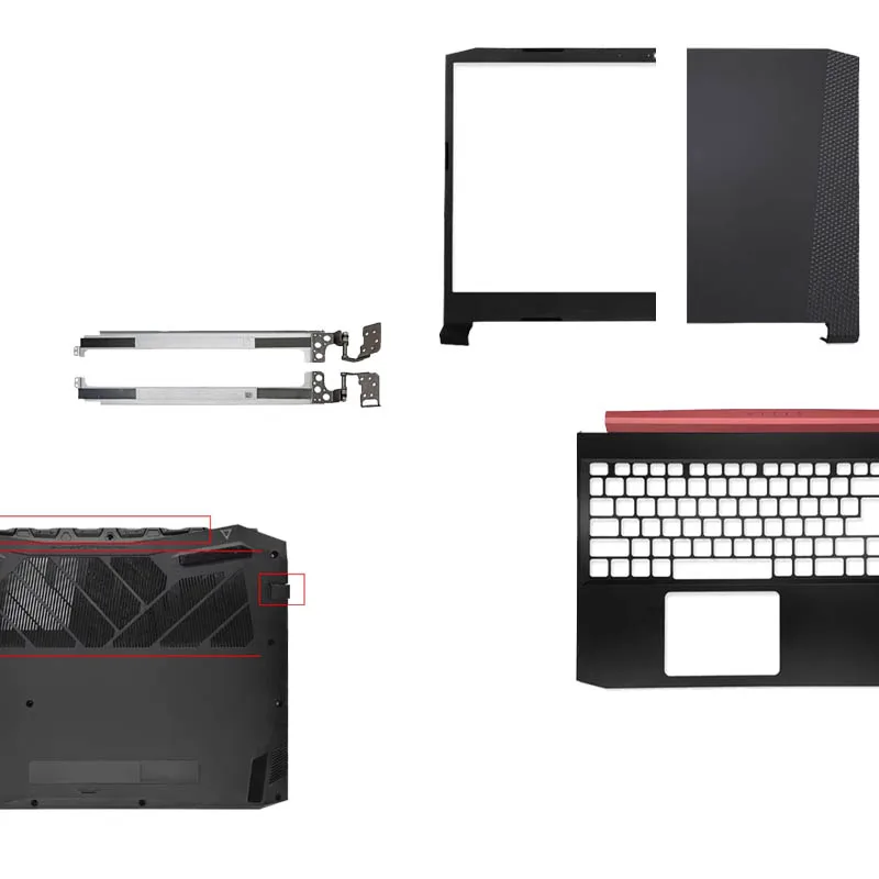 New For Acer Nitro 5 AN515-54 AN515-43 N18C3 Laptop LCD Rear Cover/Front Frame/Palmrest/Bottom Cover/hinge