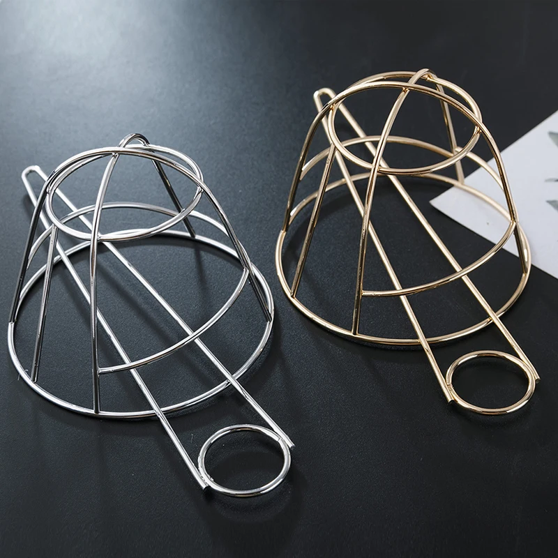 

Round Hair Pins Vintage Bun Cage Minimalist Bun Holder Cage Hair Stick the Hair Accessories