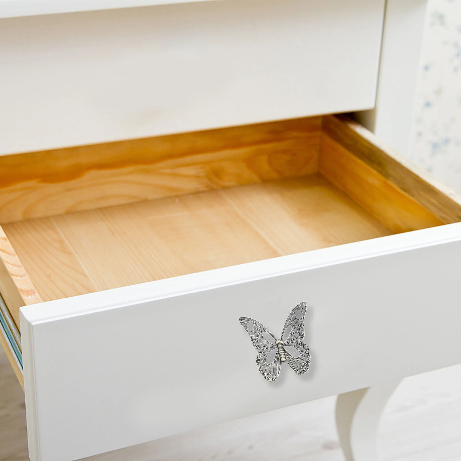 

2 Pcs Cabinet Handle Closet Handles Door Multipurpose Delicate Butterflies Butterfly Pulls Zinc Alloy Kitchen Cabinets
