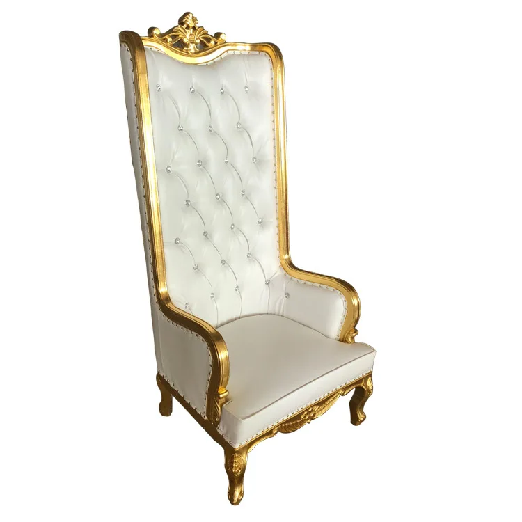 High Back Solid Wood Wedding Chair For Event Banquet Venue Setup For Hotels Clubs Lounges Factory Direct
