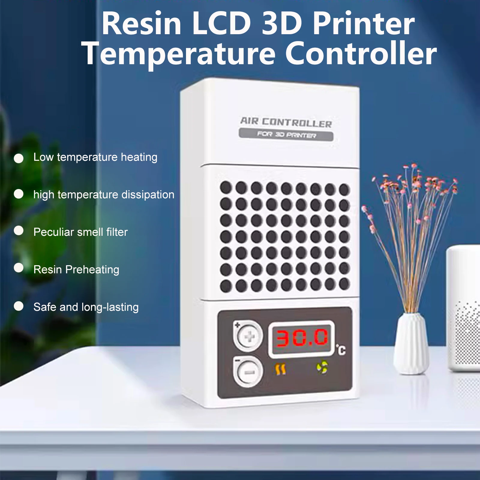 Resin LCD 3D Printer Mini Heater Temperature Controller Heating Thermostat Temp Control for ELEGOO,ANYCUBIC,CREALITY LCD DLP