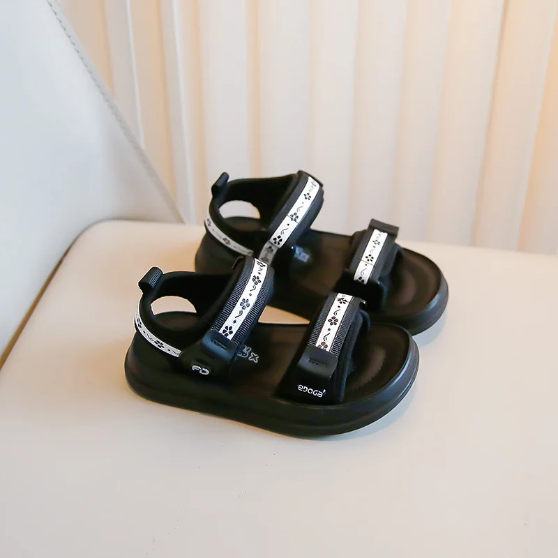 Children Summer Sandals Infant Sporty Sandals with Adjustable Buckles and Comfortable Footbed Lightweight Shoes