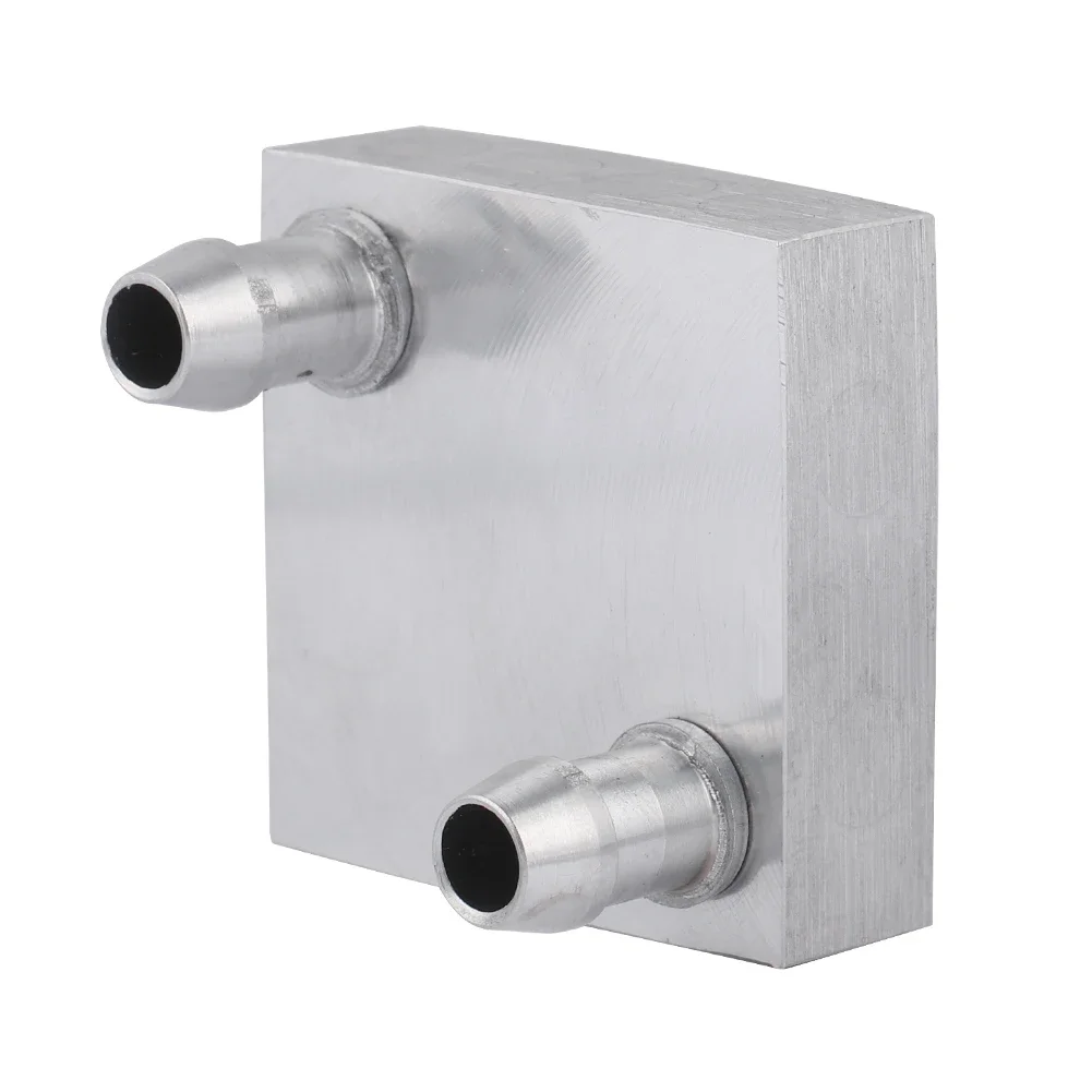 Aluminum Water Cooling Header for CPU Cooler 40*40*30mm Aluminum Water Cooling Block Liquid Water Cooling Radiator