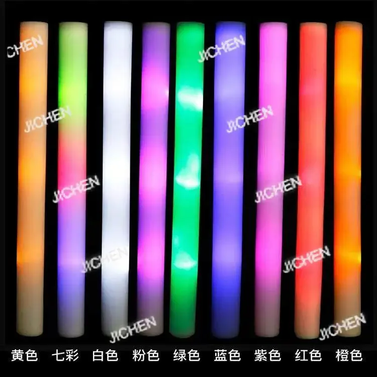 

let svampet lysende skumstav koncert LED elektronisk lys