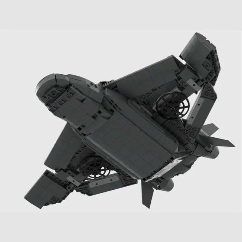 Moc Building Bricks Military Aircraft Model Winter Soldier Fighter Technology Modular Blocks Gift Christmas Toy DIY Set Assembly