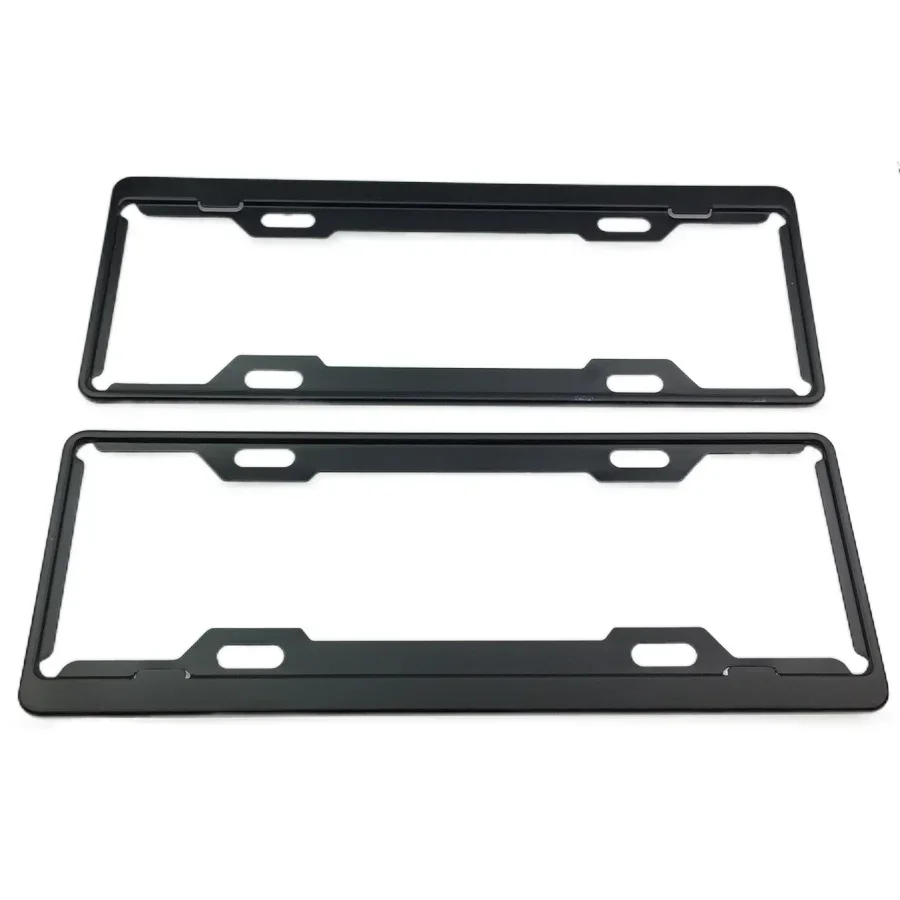 

Black New License Plate Car License Plate Aluminum Alloy Thickening Silver, Gold Green 1pair