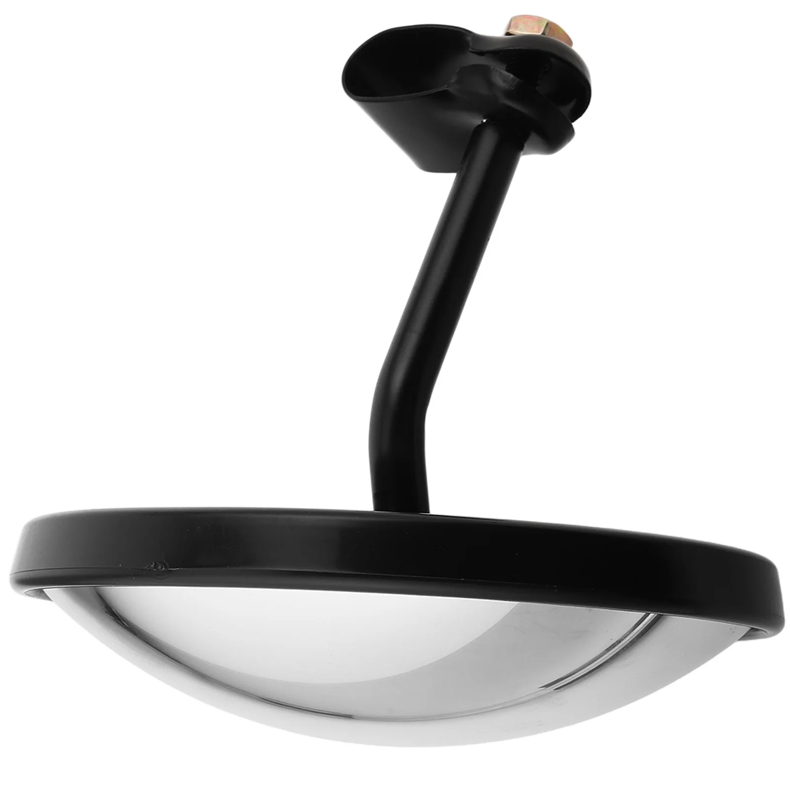 กระจกมองหลังแบบปรับมุมได้สำหรับรถบรรทุกรถบัสเอสยูวีกระจกโลหะ ABS ที่ทนทานช่วยเพิ่มความปลอดภัยในการขับขี่